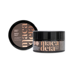 Macadeia Relaxing Coffee Bath Salt with Magnesium & Potassium Atpalaiduojanti kavos aromato vonios druska su Magniu ir kaliu 200g