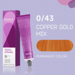 Kadus Professional Extra Rich Creme Permanent Hair Color Plaukų dažai 60ml