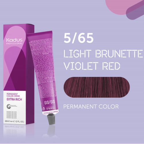 Kadus Professional Extra Rich Creme Permanent Hair Color Plaukų dažai 60ml
