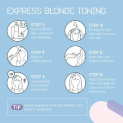 Kadus Professional Color Tune Express Blonde Toner Tonuojantys plaukų dažai 60ml