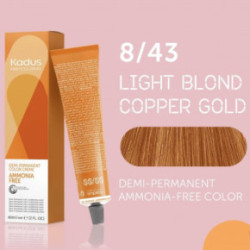 Kadus Professional Demi‑Permanent Ammonia‑Free Color Plaukų dažai be amoniako 60ml