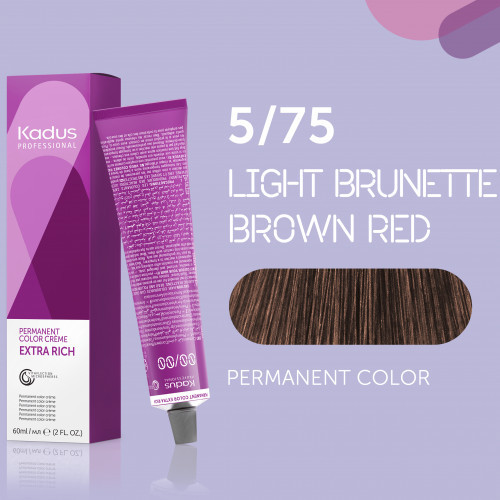 Kadus Professional Extra Rich Creme Permanent Hair Color Plaukų dažai 60ml