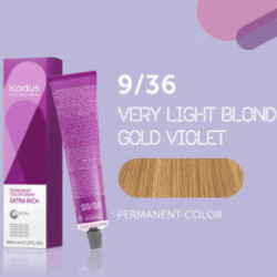 Kadus Professional Extra Rich Creme Permanent Hair Color Plaukų dažai 60ml