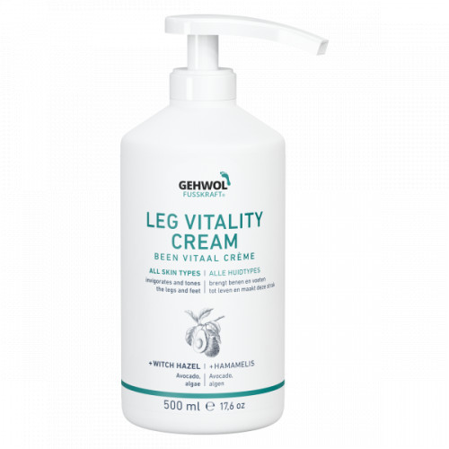 Gehwol Fusskraft Leg Vitality Pavargusių kojų ir pėdų kremas 125ml