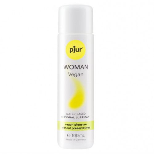 Pjur Woman Vegan Water-based Personal Lubricant Vandens pagrindo lubrikantas 100ml