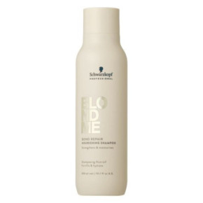Schwarzkopf Professional BlondMe Bond Repair Nourishing Shampoo Maitinamasis šampūnas šviesintiems plaukams 300ml