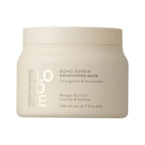 Schwarzkopf Professional BlondMe Bond Repair Nourishing Mask Maitinamoji plaukų kaukė 200ml