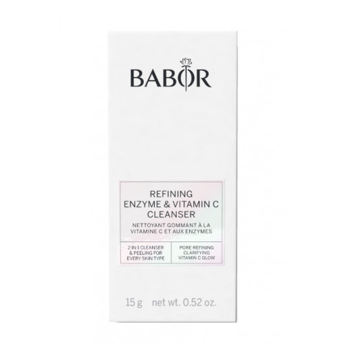 Babor Refining Enzyme & Vitamin C Cleanser Enziminis veido prausiklis/šveitiklis su vitaminu C 40g