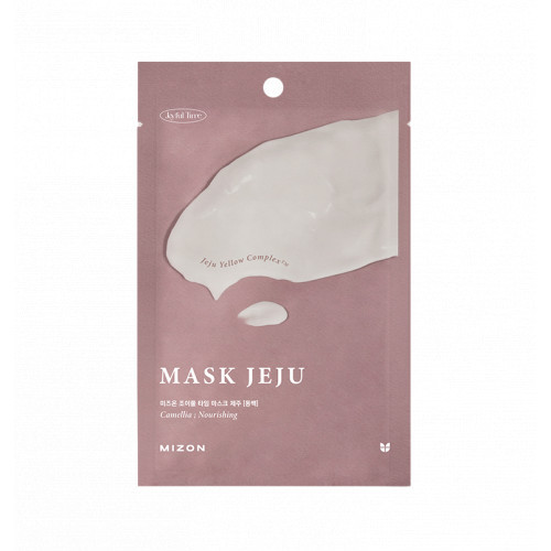 Mizon Joyful Time Mask Jeju Camellia Lakštinė veido kaukė 1 vnt.