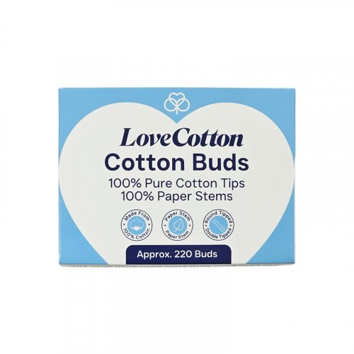 Love Cotton Cotton Buds Ausų krapštukai 220 vnt.