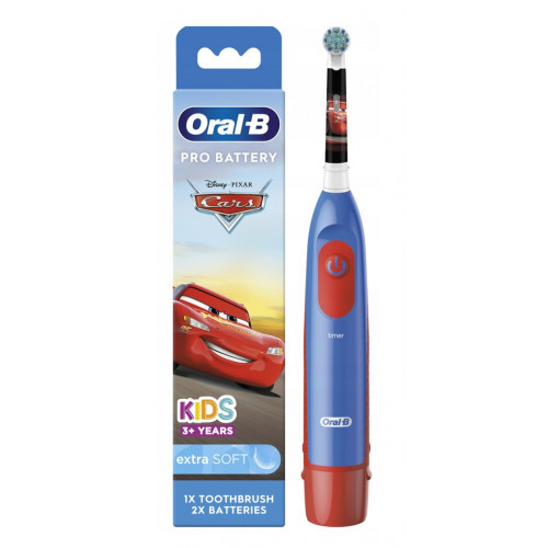 Oral-B Kids Cars Electric Toothbrush Elektrinis dantų šepetėlis vaikams 1vnt.