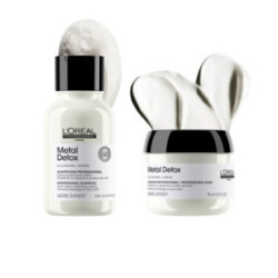 L'Oréal Professionnel Metal Detox Mini Duo Komplektas visų tipų plaukams Rinkinys