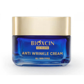 Bioxcin (Bioxsine) Age Reverse Anti Wrinkle Cream Naktinis veido kremas su hialurono rūgštimi 50ml