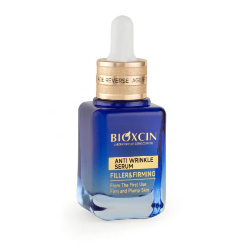 Bioxcin (Bioxsine) Age Reverse Anti Wrinkle Eye Serum Naktinis naktinis veido serumas su hialurono rūgštimi 30ml
