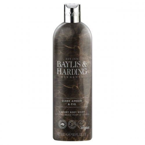 Baylis & Harding Elements Dark Amber & Fig Body Wash Kūno prausiklis 500ml