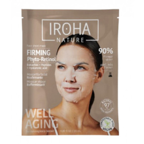 IROHA Tissue Face Mask With Bakuchiol & Peptides Veido kaukė su bakuchioliu ir peptidais 23ml