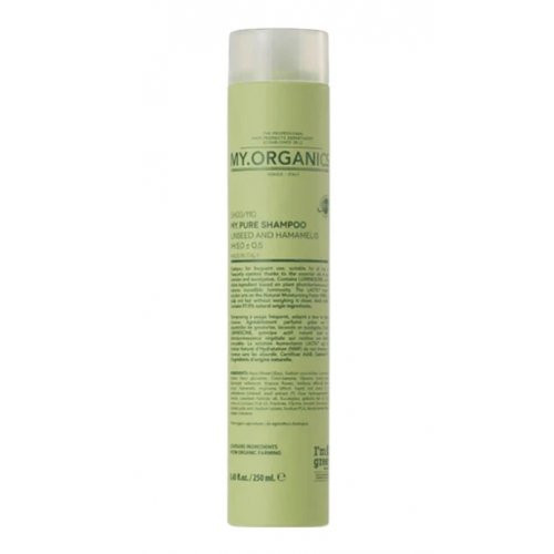 My.Organics My.Pure Shampoo Linseed and Hamamelis Plaukų šampūnas. 250ml