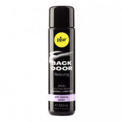 Pjur Back Door Relaxing Anal Glide Analinis silikono pagrindo lubrikantas su simondsijų (jojoba) aliejumi 100ml