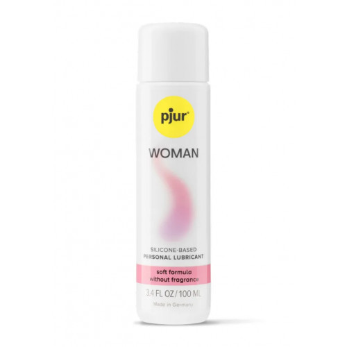 Pjur Woman Silicone Personal Lubricant Bekvapis silikono pagrindo lubrikantas 100ml