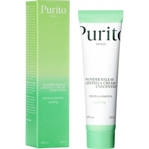 Purito Centella Unscented Recovery Cream Bekvapis atstatantis kremas su centele 50ml