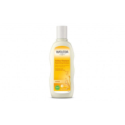 Weleda Oat Replenishing Shampoo Atkuriamasis šampūnas su avižomis 190ml