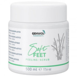 Gehwol Fusskraft soft feet scrub šveičiamasis kojų kremas su bambukų pudra 125ml