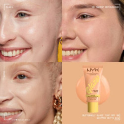 Nyx professional makeup Buttermelt Glaze Soft Glow Skin Tint SPF30 Makiažo pagrindas 30ml
