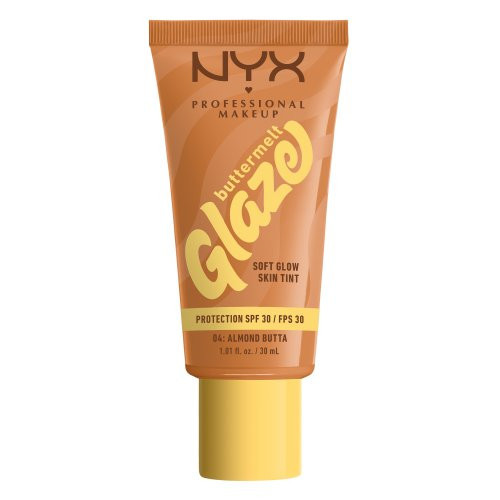 Nyx professional makeup Buttermelt Glaze Soft Glow Skin Tint SPF30 Makiažo pagrindas 30ml