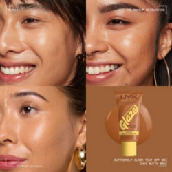 Nyx professional makeup Buttermelt Glaze Soft Glow Skin Tint SPF30 Makiažo pagrindas 30ml