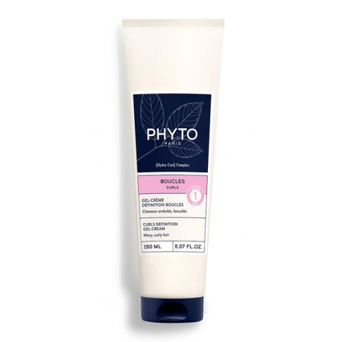 Phyto Curls Definition Gel Cream Day 1T Garbanų formavimo gelinis kremas 150ml