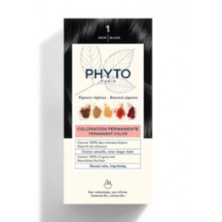 Phyto Permanent Hair Color Plaukų dažai be amoniako 1 Black