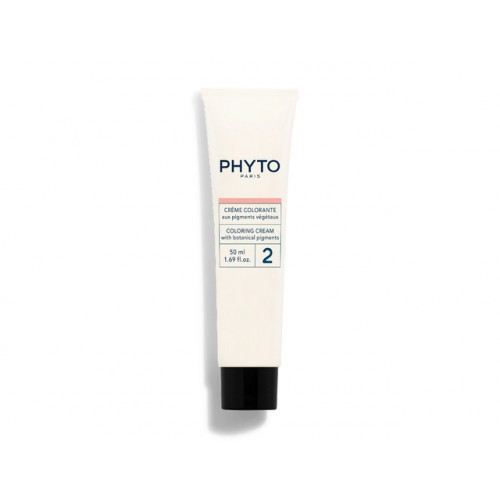 Phyto Permanent Hair Color Plaukų dažai be amoniako 1 Black