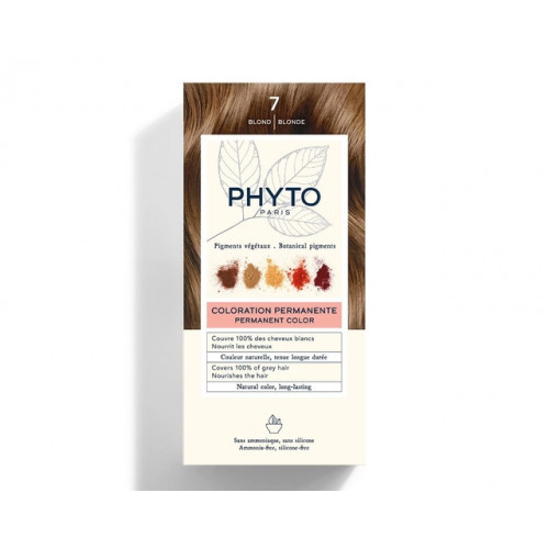 Phyto Permanent Hair Color Plaukų dažai be amoniako 1 Black