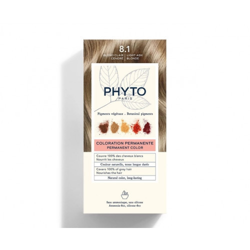 Phyto Permanent Hair Color Plaukų dažai be amoniako 1 Black