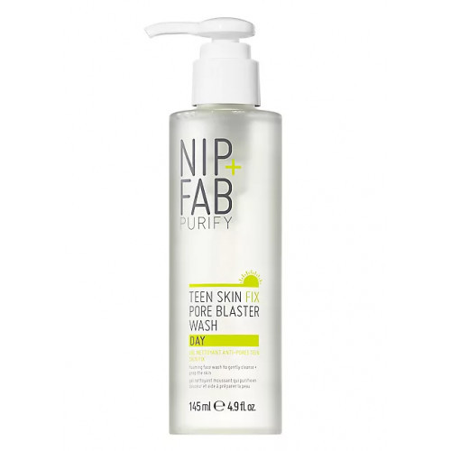 NIP + FAB Teen Skin Fix Pore Blaster Wash Day Veido prausiklis probleminei odai 145ml
