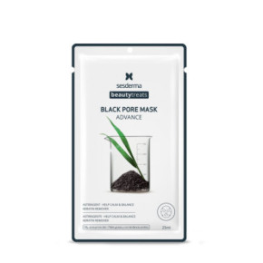 Sesderma Beauty Treats Black Pore Mask Advance Poras sutraukianti kaukė 1 vnt.