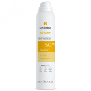Sesderma Repaskin Transparent Spray SPF50 Apsauginis purškiklis nuo saulės kūnui 200ml