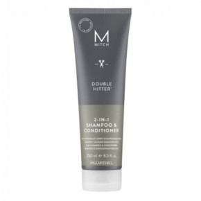 Paul mitchell Mitch Double Hitter 2in1 Shampoo and Conditioner Šampūnas ir kondicionierius vyrams 250ml