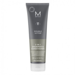 Paul mitchell Mitch Double Hitter 2in1 Shampoo and Conditioner Šampūnas ir kondicionierius vyrams 250ml