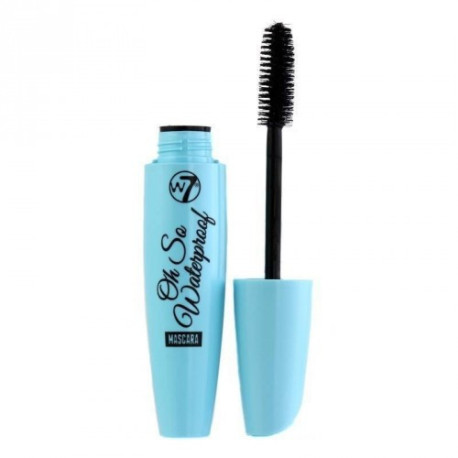 W7 cosmetics Oh So Waterproof Mascara Vandeniui atsparus blakstienų tušas