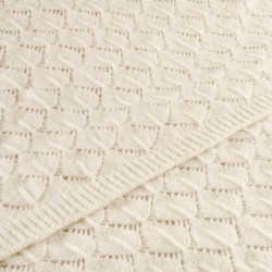 Nord Snow Merino vilnos pledas Leaves style Tamsus