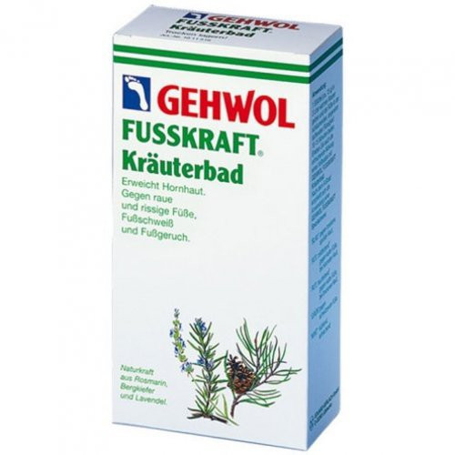 Gehwol Fusskraft Herbal Bath Žolelių vonelė visiems odos tipams 400g