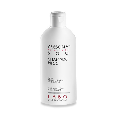 Crescina Re-Growth HFSC 500 Man Shampoo Plaukų augimą skatinantis šampūnas vyrams 200ml