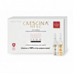 Crescina Re-Growth HFSC 1300 Complete Treatment Woman Plaukų augimą skatinantis kompleksas moterims 20amp. (10+10)