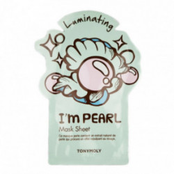TONYMOLY I'm Real Pearl Mask Sheet Švytėjimo suteikianti lakštinė veido kaukė 1 vnt.