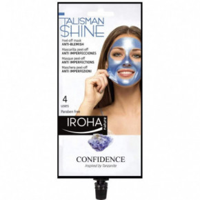 IROHA Talisman Collection Peel-Off Mask Blue Anti-Blemish Veido kaukė 25ml