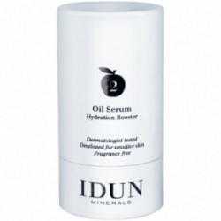 IDUN Oil Serum Hydration Booster Drėkinamasis aliejinis veido serumas su natūraliais aliejais, visiems odos tipams 30ml