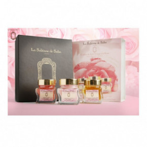La Sultane De Saba Rose Skincare Gift Box Veido priežiūros priemonių rinkinys 50ml+50ml+50ml