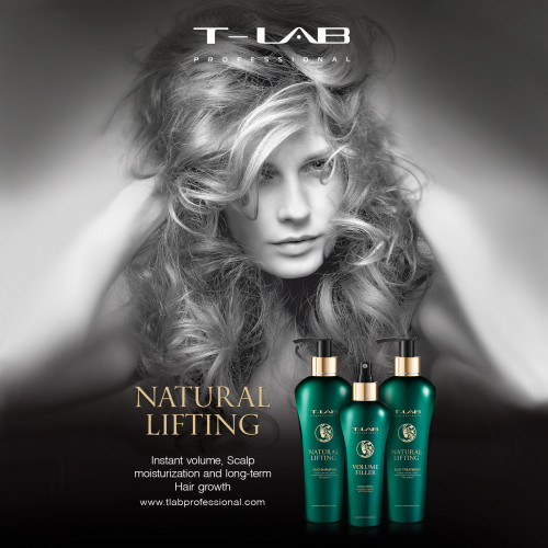 T-LAB Professional Natural Lifting Apimtį praradusių plaukų rinkinys