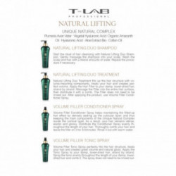 T-LAB Professional Natural Lifting Apimtį praradusių plaukų rinkinys